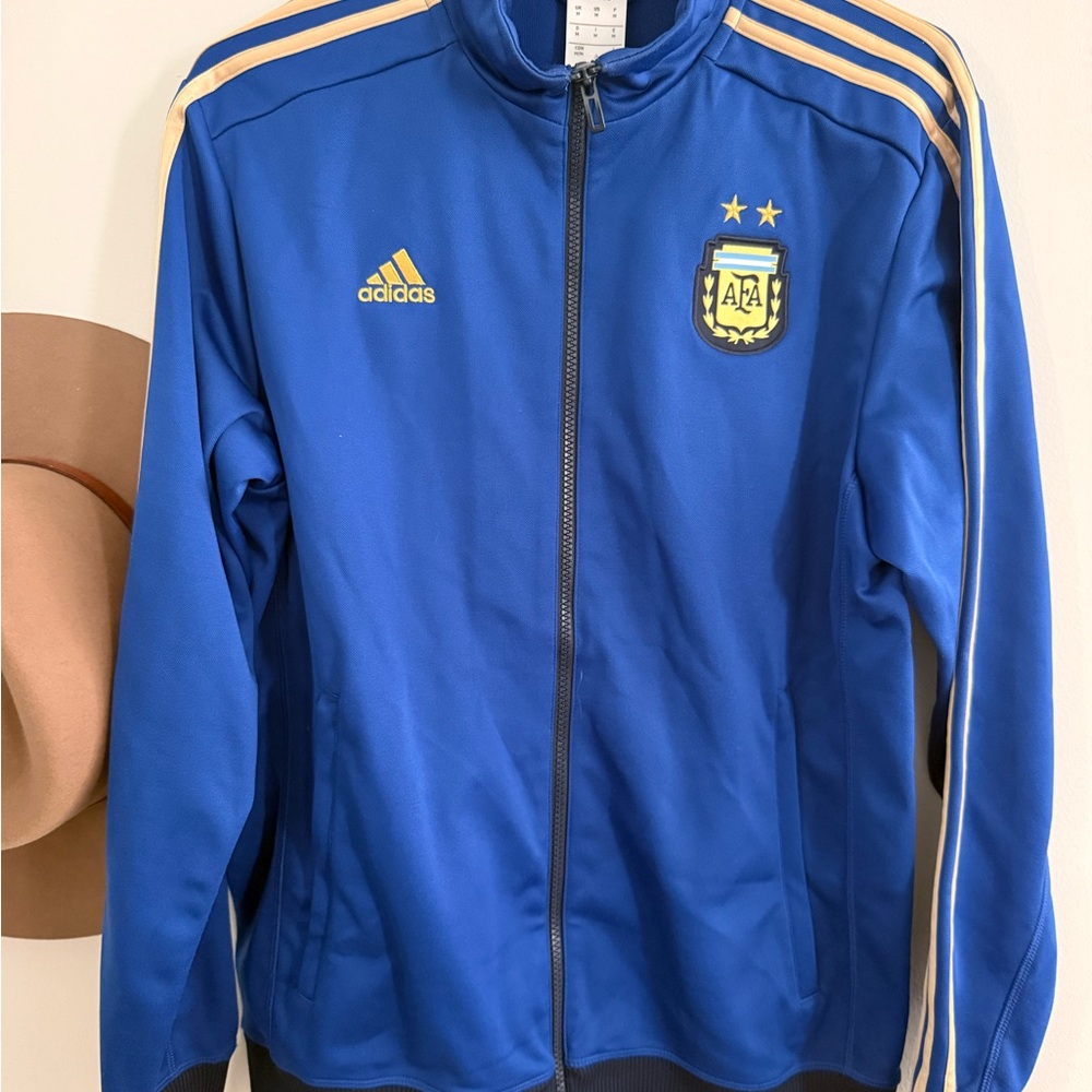 Adidas Blue Argentina 2015 AFA Track Jacket